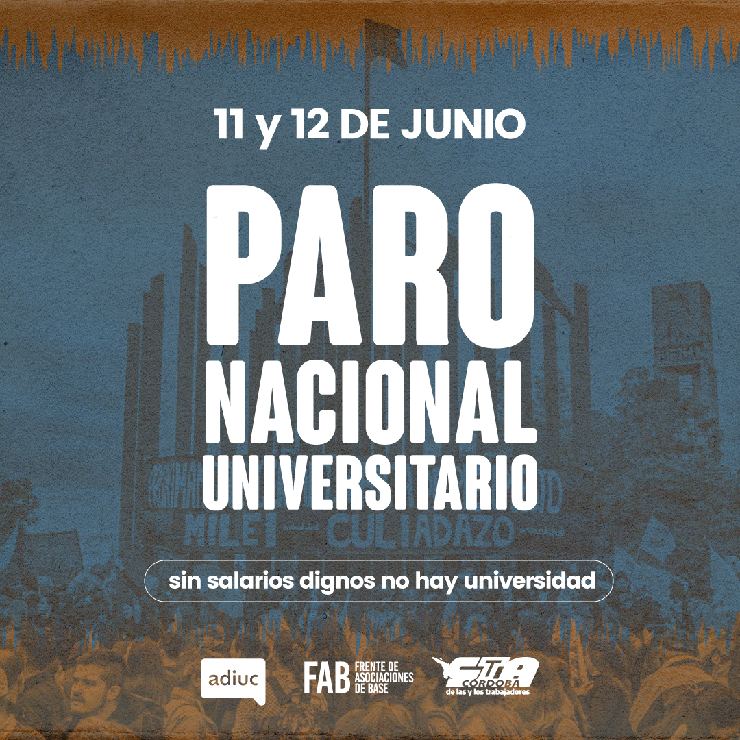 Paro Nacional Universitario Y De Junio Adiuc