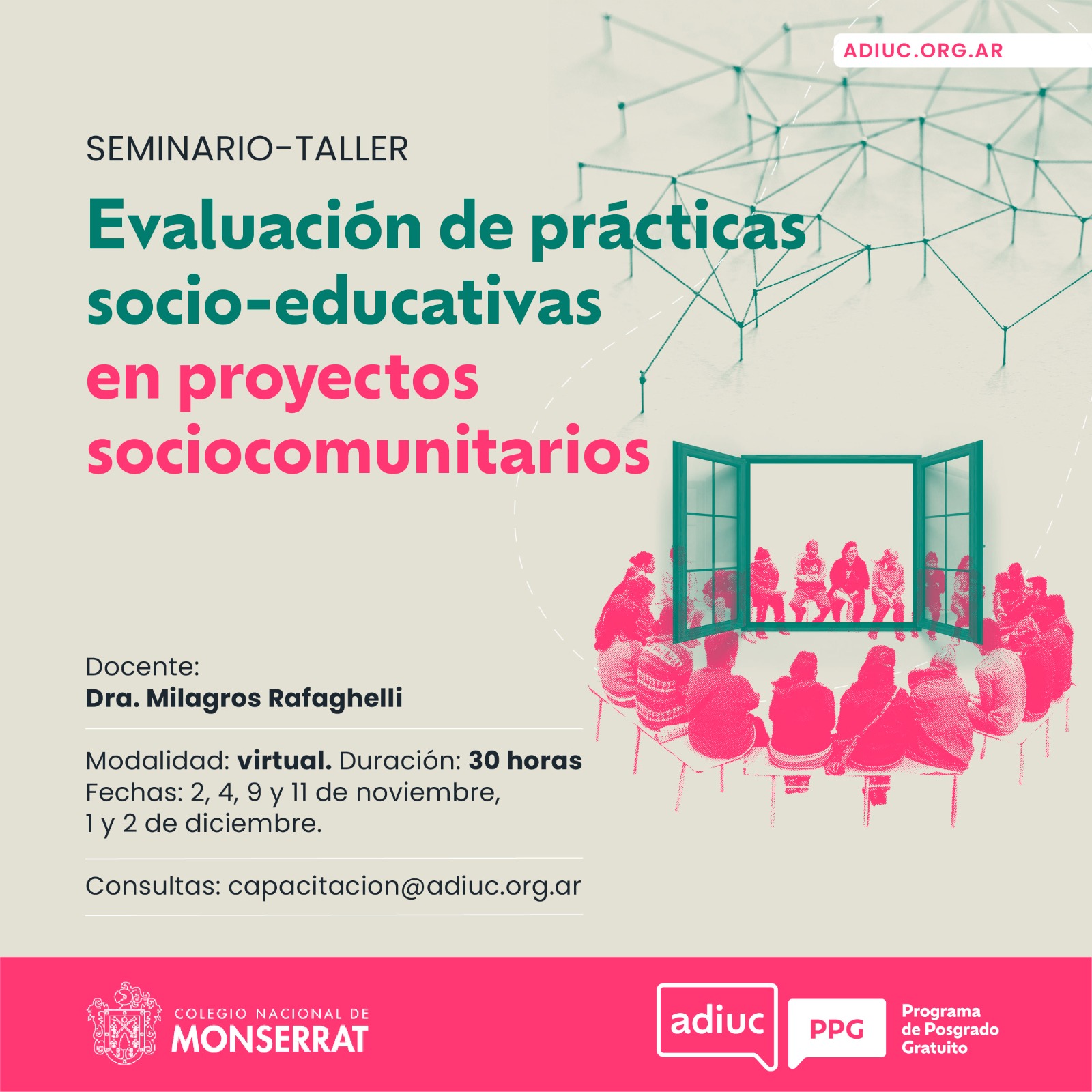 Seminario-Taller | Evaluación De Prácticas Socio-educativas En Proyectos Sociocomunitarios