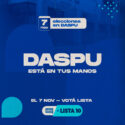 ELECCIONES EN DASPU | Jueves 7 De Noviembre | Votá